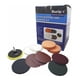 thumbnail image 1 of Kit 12 Pz De Lijar Taladro Esmeril Lijas Esponjas 115mm Obi OBI 290198, 1 of 9