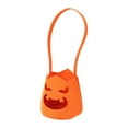 thumbnail image 2 of CASAFUN Halloween Trick or Treat Bags, Cute Large Capacity Pumpkin Handbag Tote Bags with Handles, Halloween Party Favors Candy Bags for Kids, Halloween Goody Bags for Snacks Candies Sugar, 2 of 6