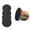 C001- Black, variant on Dual Purpose Pet Nail File Scratcher Toys, Indoor Cat Toys, Cat Rolling Ball Toys, Relaxation, 2.5 Inch Diameter Multi Color Claw Care Tool with Playful Planetary Design, Textured