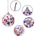 thumbnail image 3 of Hanging Day Ball 16PCS Independence Tree Ornaments Party Decorations Home Decor, 3 of 6