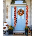 thumbnail image 6 of Coolmade 2 Pack Maple Leaves Fall Garland - 6ft/Strand Artificial Fall Foliage Garland Colorful Autumn Decoration for Home Wedding Party Thanksgiving, 6 of 7