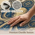 thumbnail image 6 of ODIKA 4'x6' Washable Area Rug Stain Resistant, Low Pile, Easy Care Octopus Maritime Koi Explorer Navigation Theme Cartoon Pirate for Dorm Room, Small Living, 6 of 7