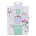 thumbnail image 5 of Minnie Mouse 'Nœuds Mignons' Drap-housse pour Berceau, Nourrisson Fille, Rose, 5 of 5