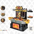 thumbnail image 4 of Fiudx Ofertas Y Liquidación Kit De Maquillaje Para Niños, Juegos De Simulación Para Niños, Juego Como Ingeniero O Cajero De Supermercado, Juego De Cocina Con Comida De Juguete Para Niños Pequeños Y N, 4 of 7
