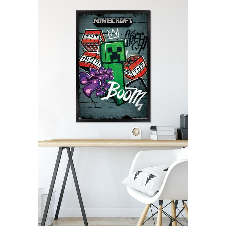 Poster Minecraft - Creeper Nouveau, Wall Art, Gifts & Merchandise