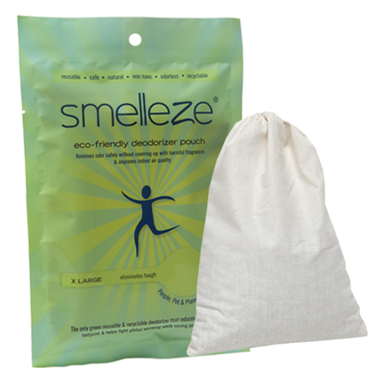 SMELLEZE Reusable Hospital Smell Removal Deodorizer Pouch Stops