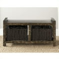 thumbnail image 2 of Safavieh Console Arnold en Marron Foncé, 2 of 2