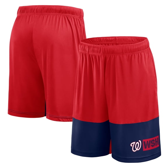 Men's Fanatics Red Washington Nationals Best of the Best Shorts