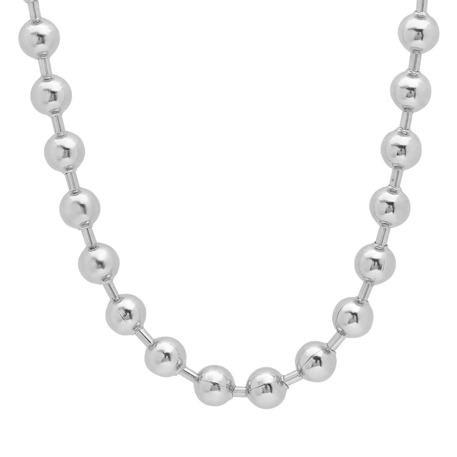Wholesale Lot Of Up To 100pcs 925 Silver Plated Polished Rope Chain Necklaces – 18 Inch, Lobster Claw, Handmade