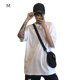 thumbnail image 1 of Camiseta de mujer de manga corta, cuello redondo, color sólido, camiseta informal, blanco, M Vogacara AP001185-25B, 1 of 7