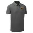 thumbnail image 3 of Lamborghini Squadra Corse Men's Travel Polo Shirt Grey, 3 of 5