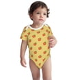 thumbnail image 3 of Daiia Hand Drawn Strawberry Printed Unisex-Baby Short Sleeve Onesies Bodysuits Baby Climbing Clothes Soft and Comfortable Romper with Expandable Shoulder Design-9M, 3 of 8