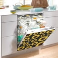 thumbnail image 5 of GZHJMY Vintage Sunflower Floral Black Large Dishwasher Magnet Magnetic Cover 20x26 in Refrigerator Sticker Washer Kitchen Home Decor, 5 of 5