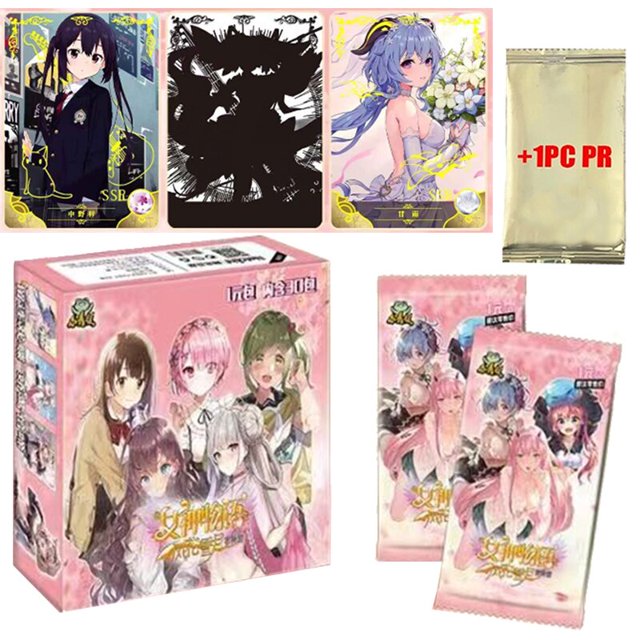 Tarjetas de colección de Goddess Story para niños, NS-2M08 de figuras de Anime, juego de mesa, juguetes para cumpleaños familiares, regalo para niños, 2023 Fivean unisex