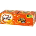 Goldfish Flavor Blasted Crackers, Xtra Cheddar Snack Packs, 12 Count