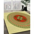 thumbnail image 2 of Ahgly Company Indoor Rectangle Patterned Dark Bisque Brown Area Rugs, 2' x 3', 2 of 6