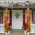 thumbnail image 3 of Fall Outdoor Decorations for Home Fall Sunflower Large Hanging Flags Signs Porch Banners,Autumn Decor for Home Door Birthday Party Yard Outdoor, 3 of 6