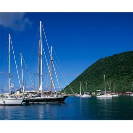 Frenchmans Cay Tortola British Virgin Islands Caribbean Poster Print by Paul Thompson - 27 x 22 in.