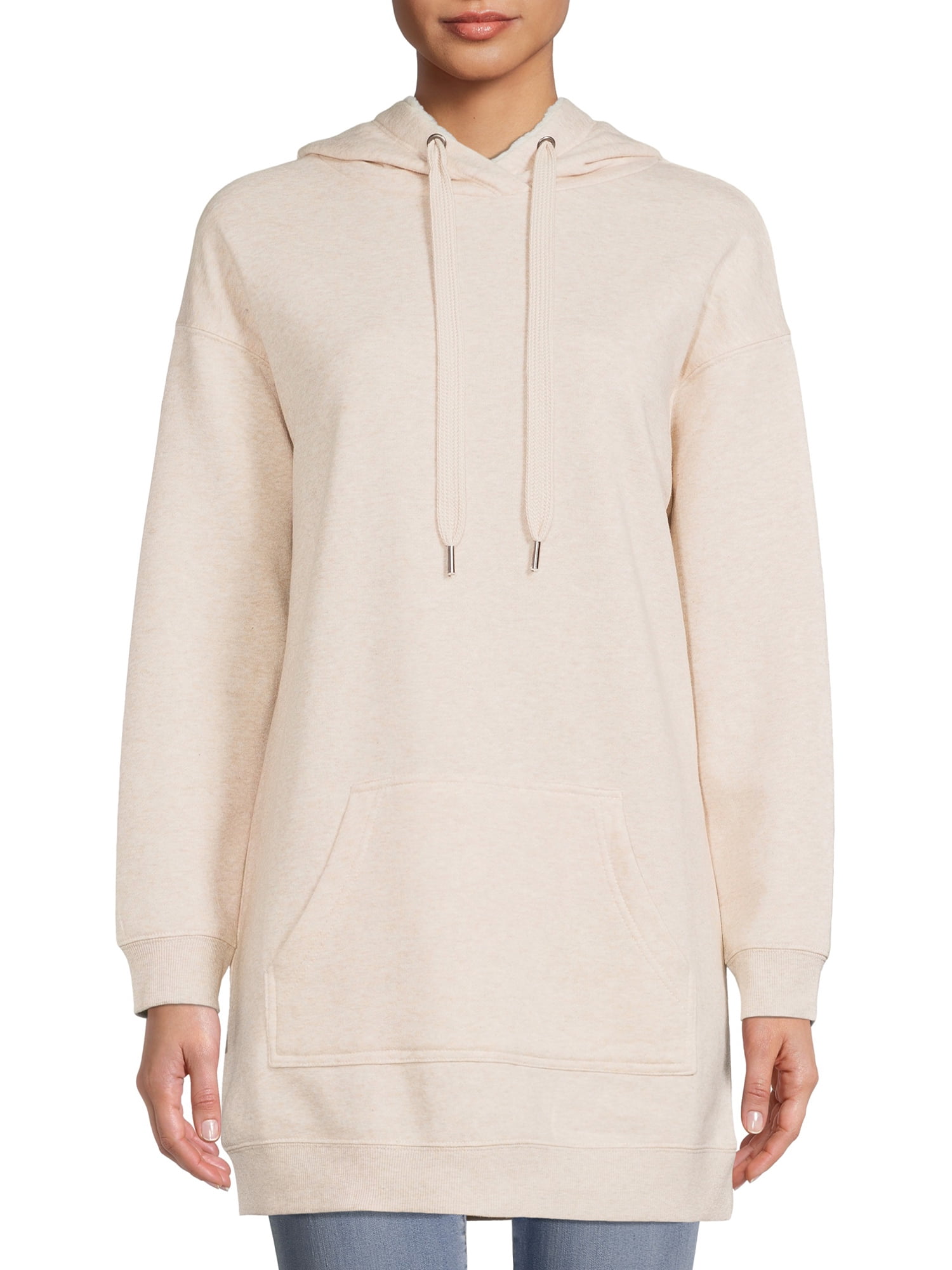 Juniors' Pullover Tunic Hoodie 