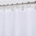 thumbnail image 5 of Bathroom Shower Curtains - Fragrance Free Tropical Plants on White Background Curtains for Bathroom Showers and Tubs, 78.7 x 71 Inches Long, Includes, 5 of 5
