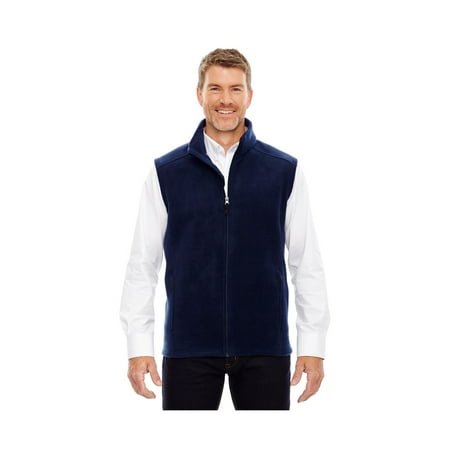 Fleece Zipper Vest - Core 365 Journey Men's Tall Zipper Fleece Vest, Style 88191T