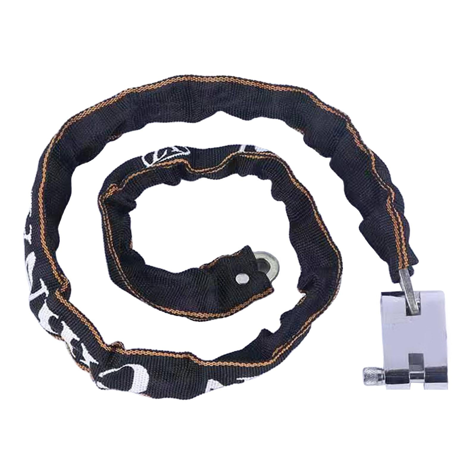 DimyFew Bike Chain Lock Scooter Heavy Duty Security Lock Motorcycle Gate Fence Link Lock 110cm