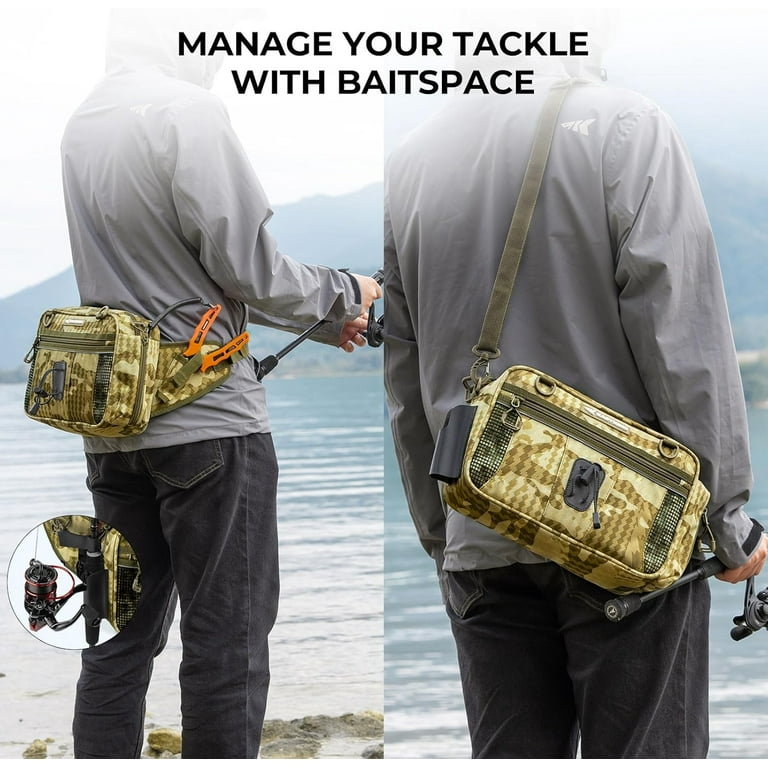 KastKing Waist Bag – Waterproof Tackle Storage Bag With Adjustable
