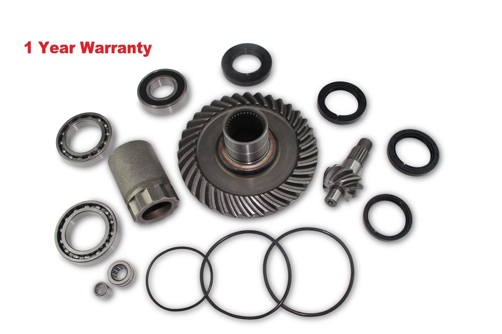 Brand New Rear Differential Ring & Pinion Gear + Bearing kit fits HONDA