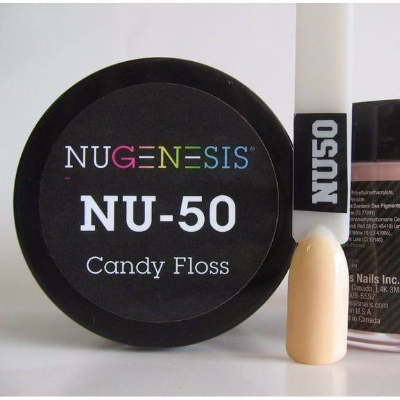 NUGENESIS Nail Color Dip Dipping Powder 1.5oz/jar - NU50 Candy Floss