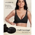 thumbnail image 3 of Sujetador OXYIBRAS Smooth V sin aros, sin aros, sin costuras, para mujer, 3 of 6