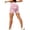 Pink, variant on Only Moment Women's Summer Sweat Shorts Nylon,Spandex Printed Shorts High Waisted Stretch Ankle Pants for Women Business Casual Travel Athletic Work Yoga Shorts for Wowomen Pink,S