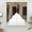 Charcoal, variant on Brown Black Swag Valances for Windows, Kitchen Window Curtains Over Sink, Modern Abstract Striped Art Vintage Window Treatment Curtains for Living Room/Bedroom Curtains 2 Panel Sets 36"x45"