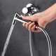 thumbnail image 3 of Kit mezclador de ducha para inodoro, ducha de mano termostática en inodoro antiescaldaduras cromado, juego desviador de ducha con rociador para bidé, 3 of 5