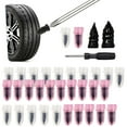 thumbnail image 6 of BLUESON 30+1Pc Tire Repair Rubber Nail Car Tire Repair Screw In Rubber Plug Nail Vacuum, 6 of 9