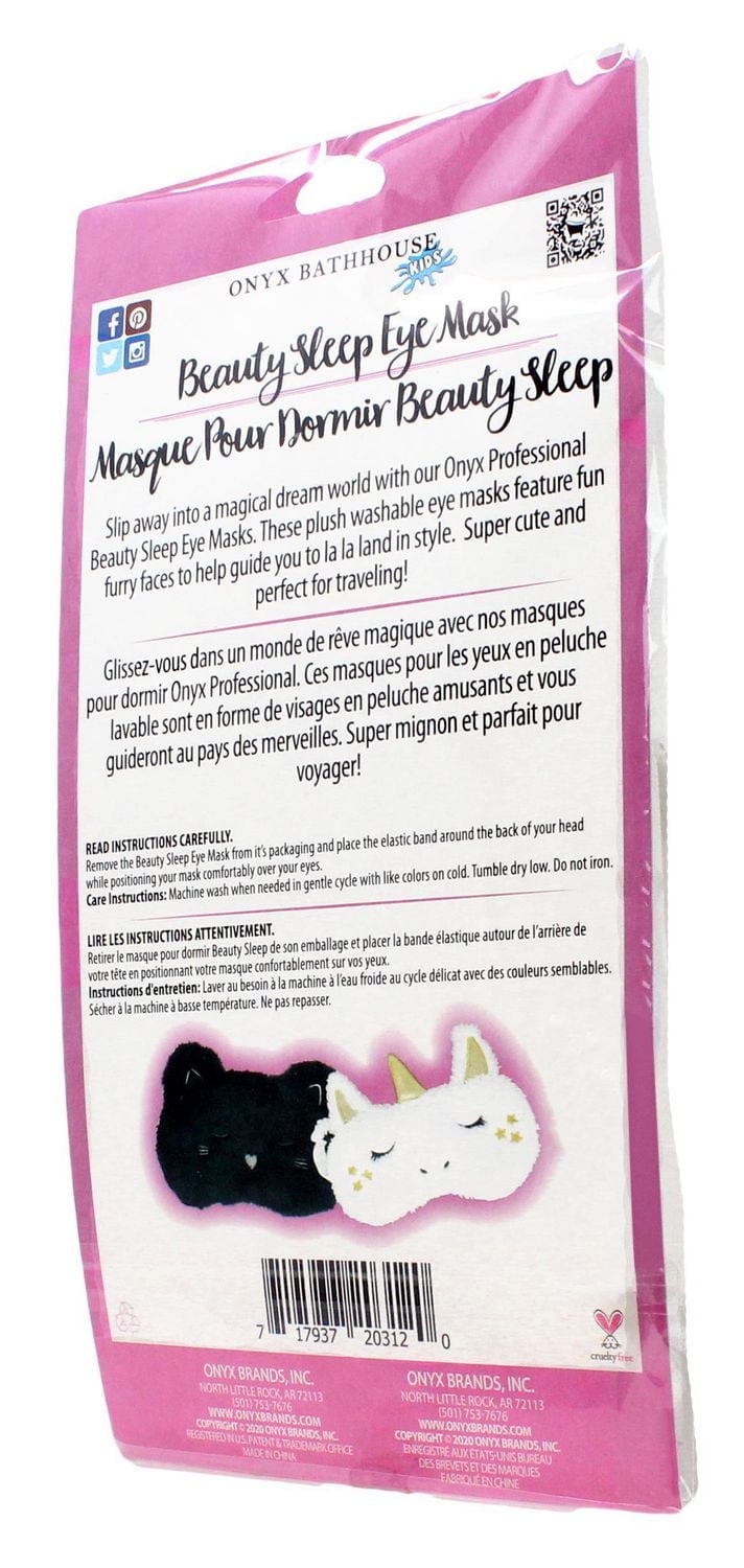 Onyx Bathhouse Kids Beauty Sleep Eye Mask