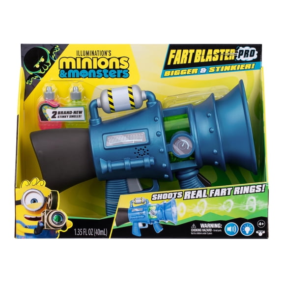 Set de 8 monstruos de Fart Blaster Pro Minions Illumination
