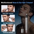 thumbnail image 6 of NEXPURE Nose Hair Trimmer for Men Women, Lithium Ion Battery Electric Nose Ear Hair Remover, GT-2011BIM, 6 of 9