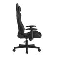 thumbnail image 4 of Posh Living Kimberlyn Faux Leather Game Chair Black, 4 of 9