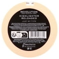 thumbnail image 5 of Revolution Highlight Reloaded Pressed Powder, Dewy Finish, Just My Type, 0.22oz, 5 of 6