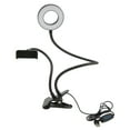thumbnail image 3 of Selfie Ring Light, LED Camera Ring Light 10 Levels Brightness 24 Lamp Chips  For Make Up White,Black, 3 of 8
