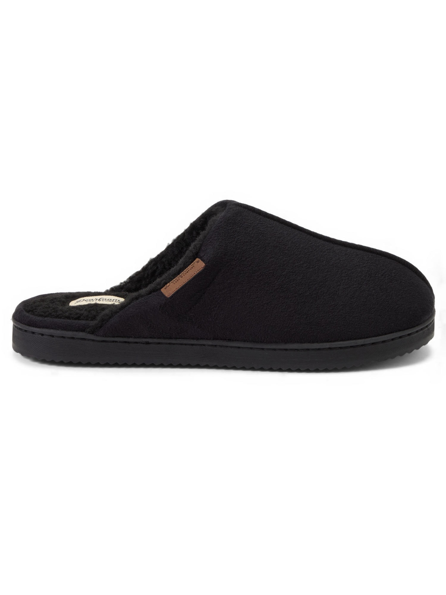 Dearfoams Cozy Comfort Men's Jeremiah Scuff Slippers Sizes 7-14