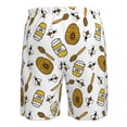 thumbnail image 6 of Naloa Honey Men's Beach Shorts, Surfing shorts, Swim trunks, Quick Dry Swim Trunks for Surfing Beach Fun - XX-Large, 6 of 9