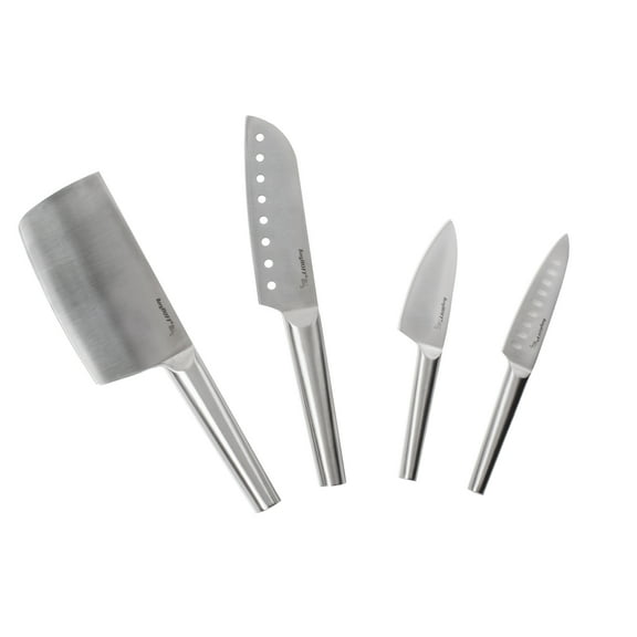 BergHOFF Straight 4pc 18/10 Stainless Steel Santoku Knife Set