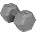 thumbnail image 1 of Cap Barbell Solid Hex Single Dumbbells (95-Pound), 1 of 6