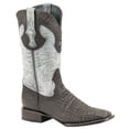thumbnail image 2 of Ferrini Mens Acero Elephant Print Square Toe Cowboy  Mid Calf Boots, 2 of 4