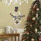 thumbnail image 4 of Corona navideña, coronas para puertas para decoración navideña para colgar en la cocina del hogar, decoración para fiestas navideñas, 4 of 5