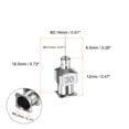 thumbnail image 2 of 10uds 8G Inoxidable Acero Dispensadoras Agujas, 1/4" Pegamento Aguja Tubos Puntas, 2 of 7