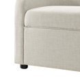 thumbnail image 6 of New Pacific Direct Wendy 17.5" Fabric Storage Bench in Meridian Cream, 6 of 12