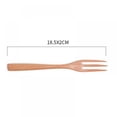 thumbnail image 3 of 1PC Wooden Forks, Eco-friendly Japanese Wood Salad Dinner Fork Tableware Dinnerware for Kids Adult For Camping, Picnic, Office Or Home, 3 of 6