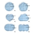 thumbnail image 3 of UNTERING Cloud Heart Flower Shape Tray Molds with Edge Jewelry Tray Candle Holder Mold Plate Dish Container Resin Casting Mould, 3 of 8
